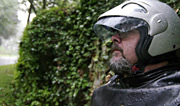 Self portrait, in rain