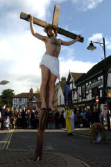 Leominster Good Friday parade.