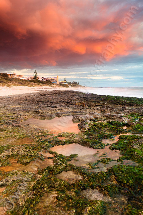 Sunset Over North Cottesloe Beach Photo by Michael Willis Photography